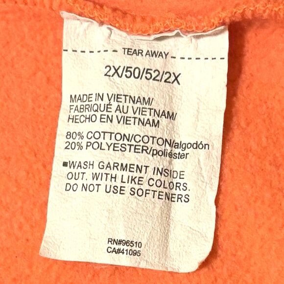 Under Armour Women's 2X Hoodie, Peachy-Orange Color w/White Accents, GREAT Cond. - Picture 7 of 9